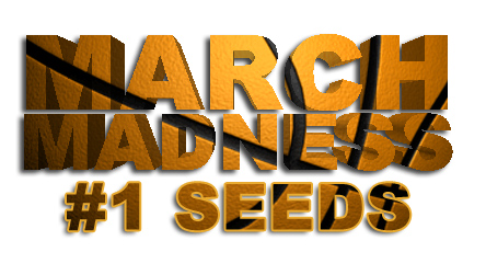 first seeds march madness betting