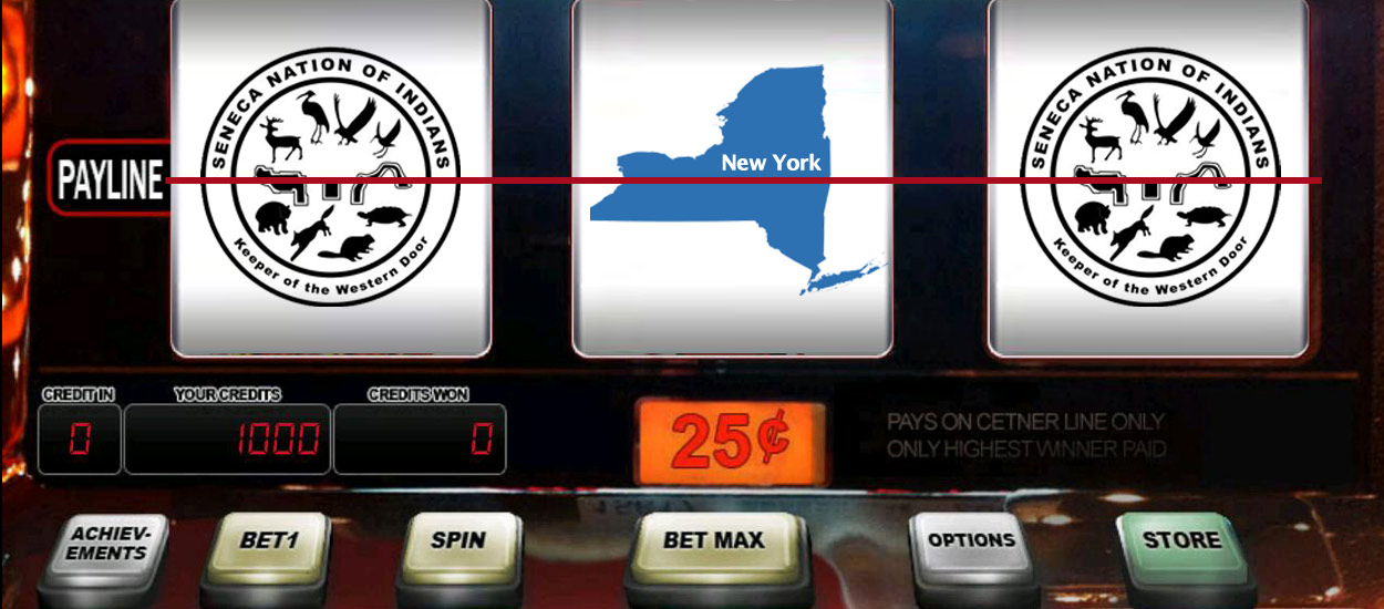 New York NY Seneca Tribe gambling compact