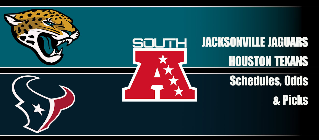 AFC South Texans and Jaguars 2024 NFL Schedules, Odds and Picks