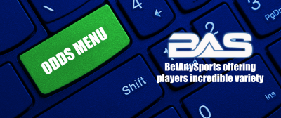 BetAnySports gives players incredible variety