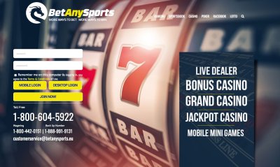 Exclusivo Bono de 50% en BetAnySports