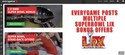 Cash-in on Super Bowl LIX at Everygame!