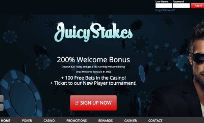 Juicy Stakes Poker Bonus
