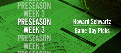 NFL Preseason Week 3 - Game Day Picks