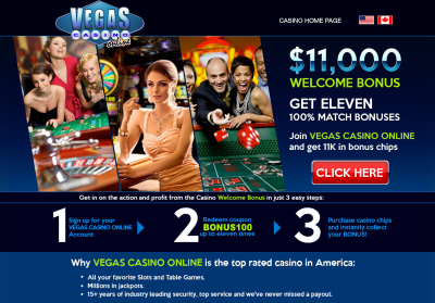 Vegas Casino Online Review