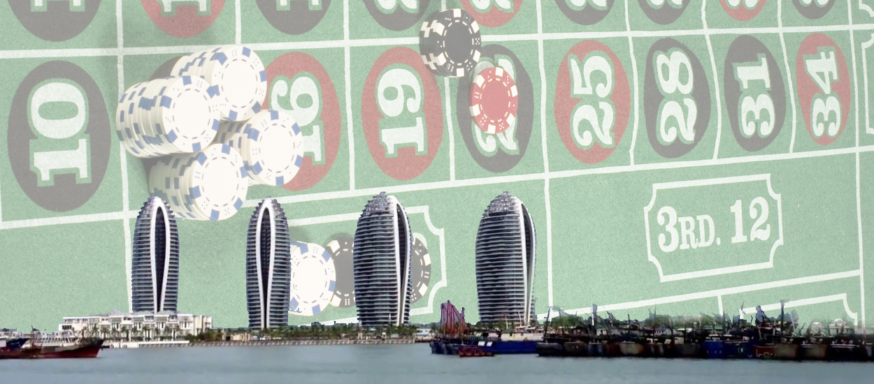 Hainan China gambling