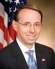 Jeff Session Rod Rosenstein