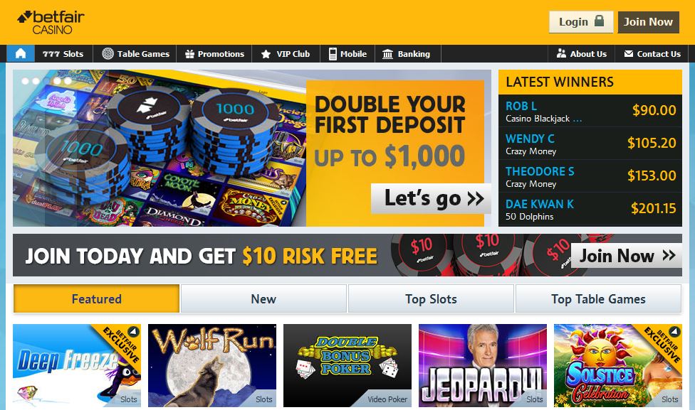 betfair casino in new jersey