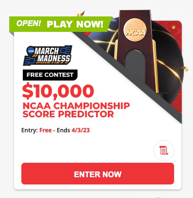 BetOnline NCAA Score predictor contest