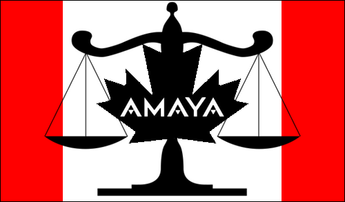 Amaya gaming Canada trial