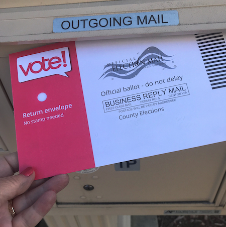 Mail in voting odds to win 2020 US president