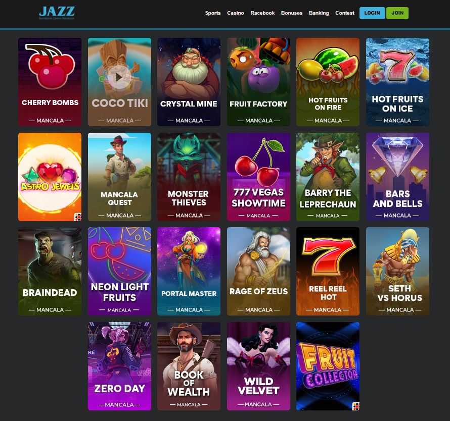 Slots tournament Jazz Casino