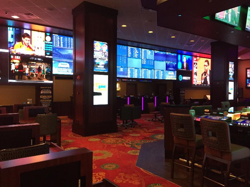 sports betting handle in Las Vegas